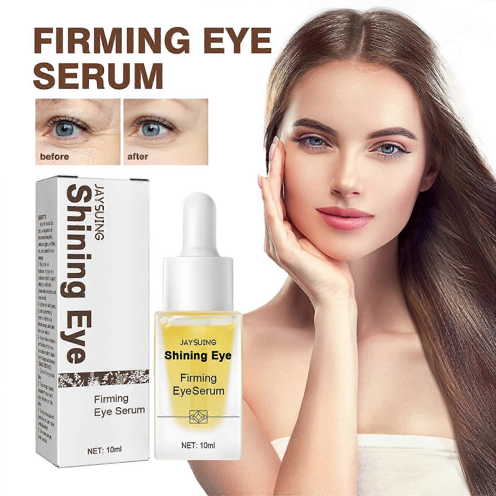 Jaysuing Firming Eye Serum reduces fine lines, dark circles, and improves the eye area with moisturizing serum