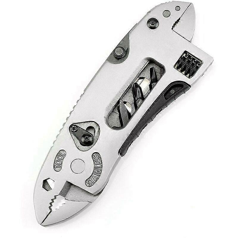 Multi-Function Knife Pliers, Adjustable Pocket Knife Pliers Wrench Tool, for