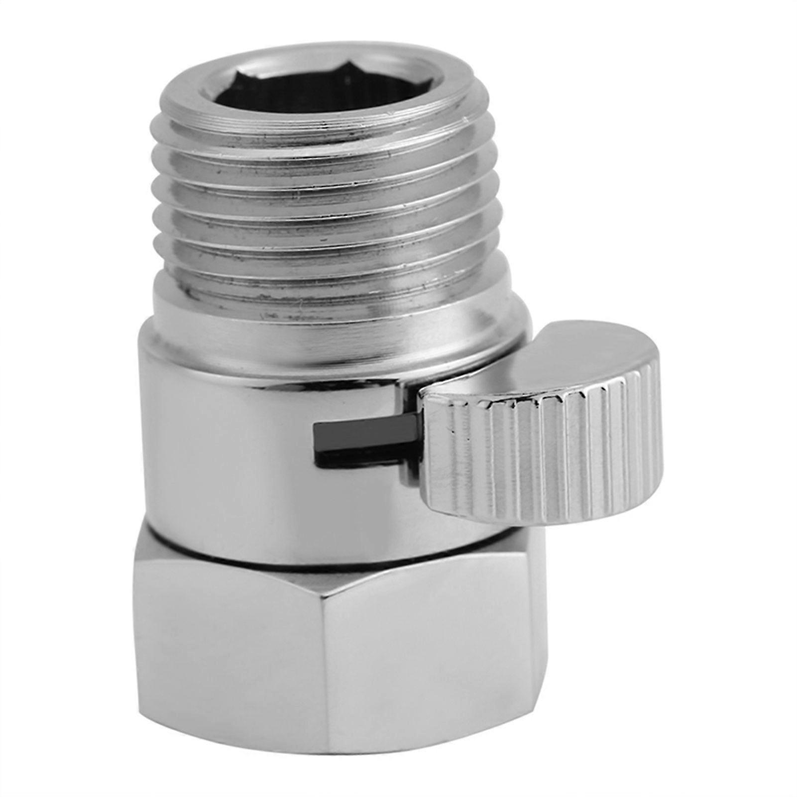 G1/2 Flowing Contol Shut OFF Water Saver Valve For Shower Head Hand Bidet Sprayer New