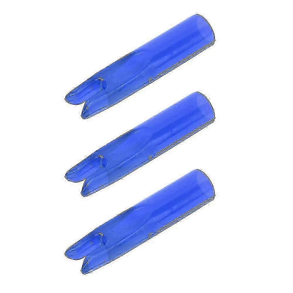 50pcs Archery Arrows Nocks For 6mm Shaftment Hunting Target Shooting Blue