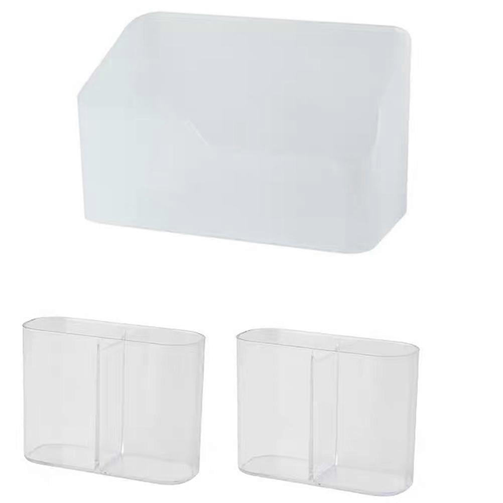 Plastic Furniture Household Storage Box for Storage Use 3Pcs Stackable Set