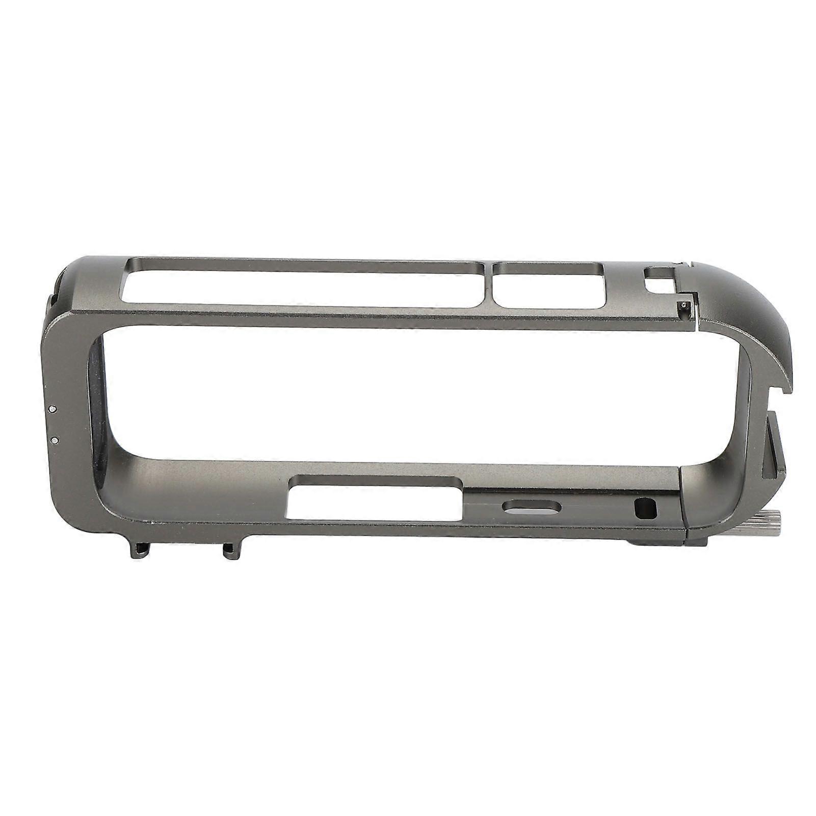 Action Camera Protective Frame Case Convenient Operation Dual Cold Shoe Port Cage Frame with 1/4in Thread Hole for Insta 360 X4