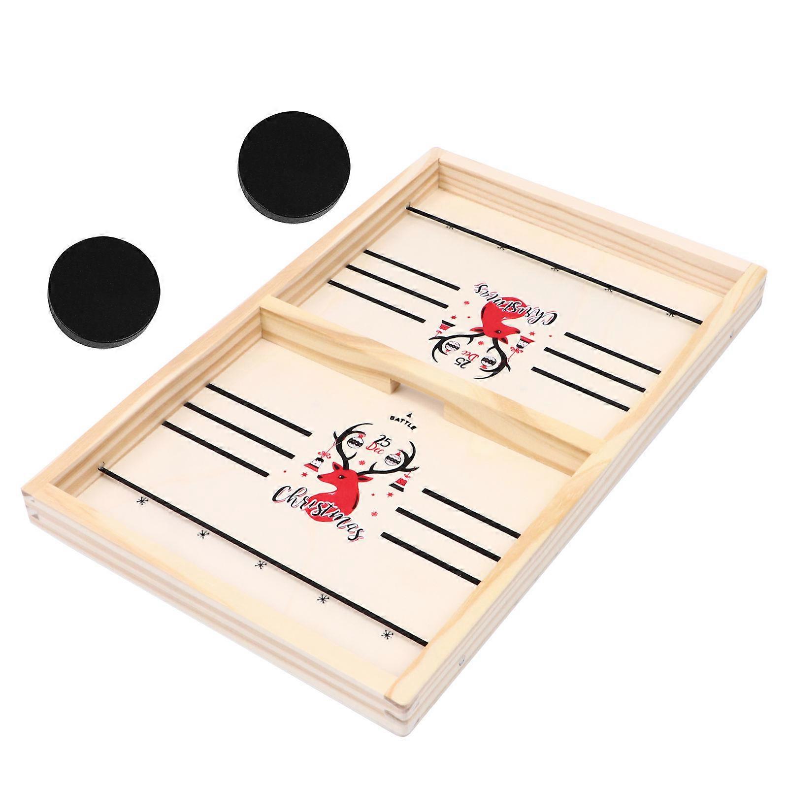 Family Game Fast Sling Puck Board Toy For Kids And Parents With 36X22CM Size 1 Set