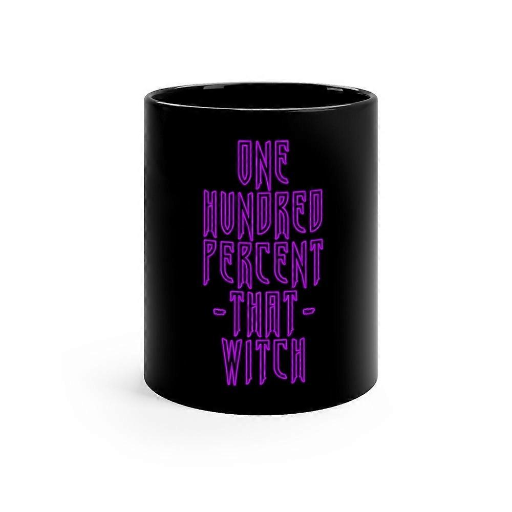 100% That Witch 11oz Schwarzer Becher