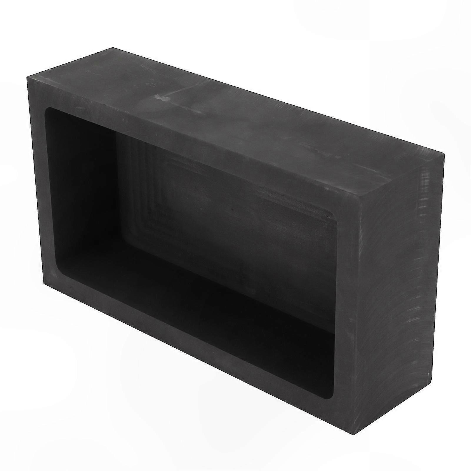 Graphite Casting Mold with 20.9lb Capacity, Size 180x100x50mm for Ingot Production