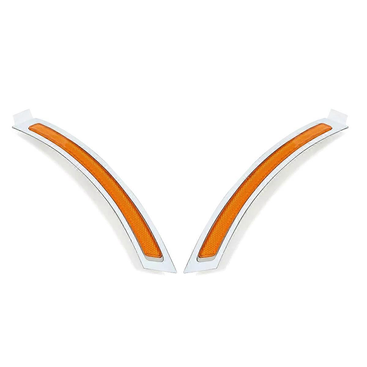 1Pair Front Bumper Side Marker Light Reflector Lamp 63147317255,