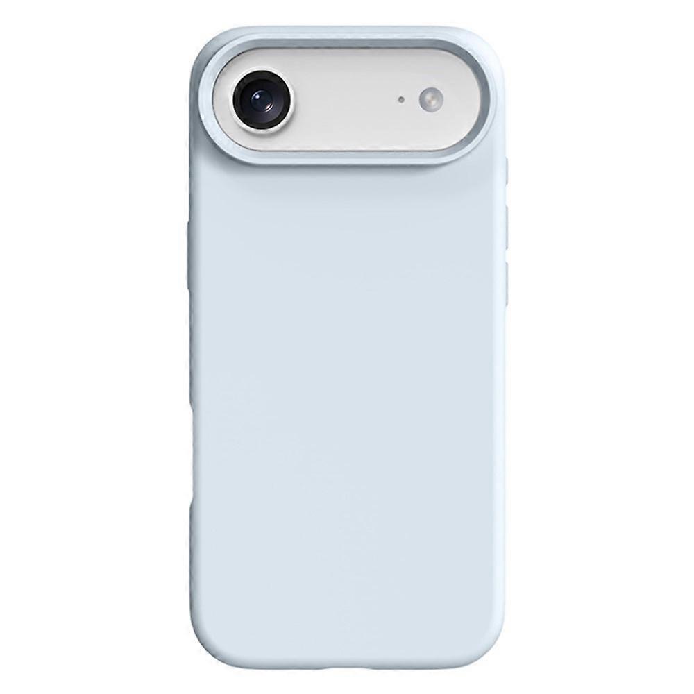 Compatible For iPhone Air Case Ultra Thin Liquid Silicone + PC Anti-Scratch Phone Cover with Camera Touch Control Button