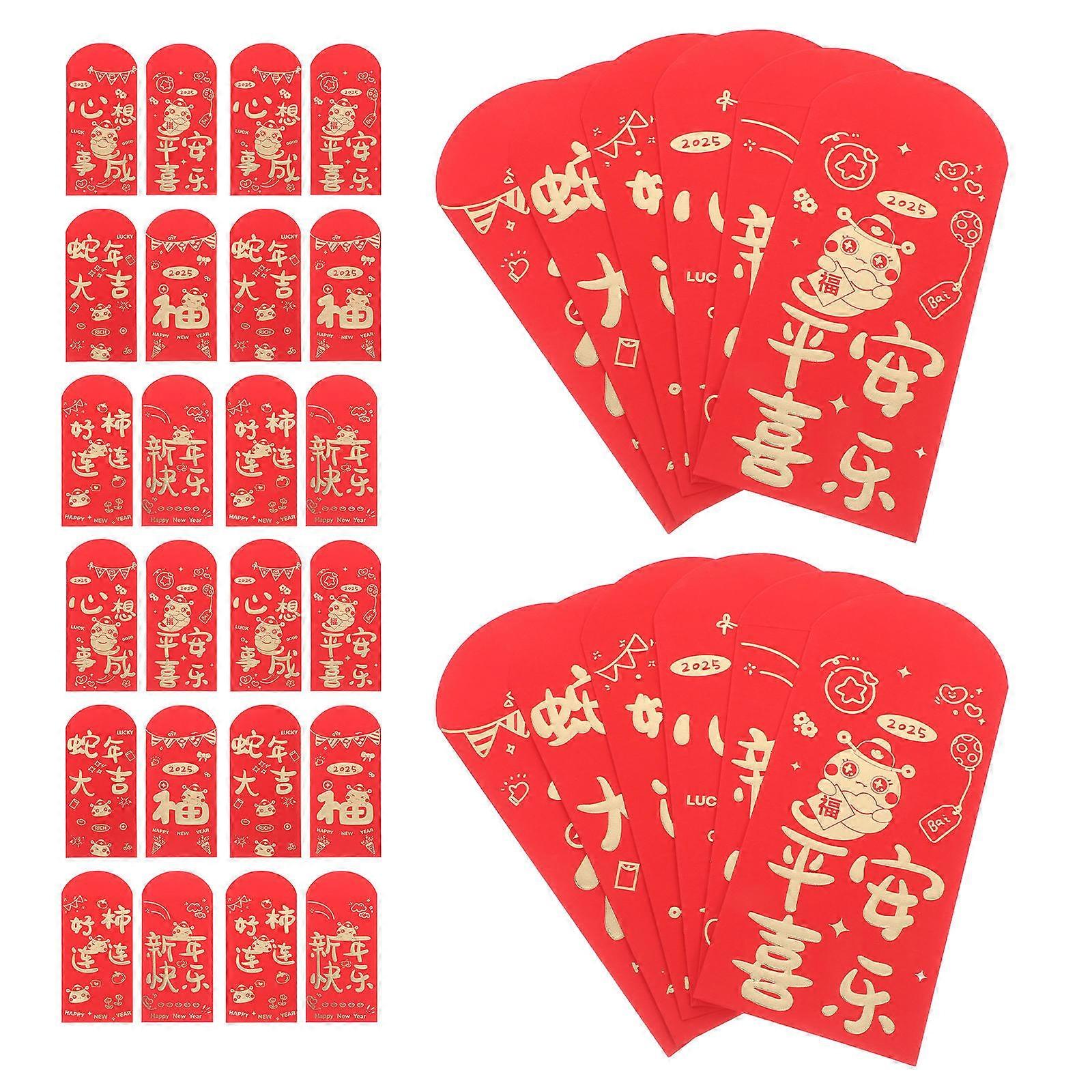 Decorative Envelopes Red Envelopes for Decoration 36Pcs