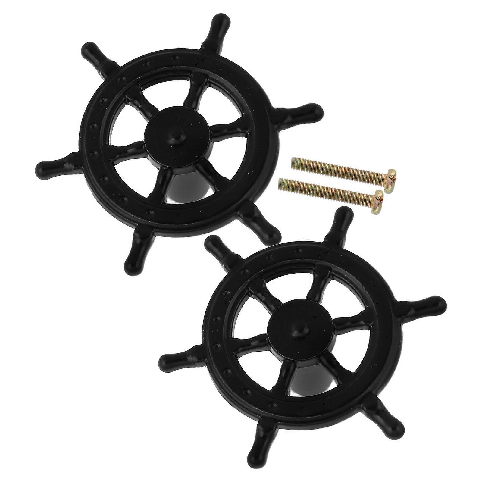 Vintage Zinc Alloy Cabinet Door Handle for 10Pcs Black Drawer Pulls