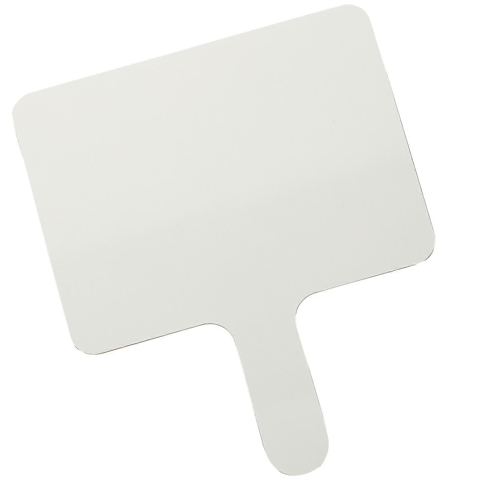 Reusable Answer Paddle Handheld White Board for Classroom Game 6Pcs Double Sided