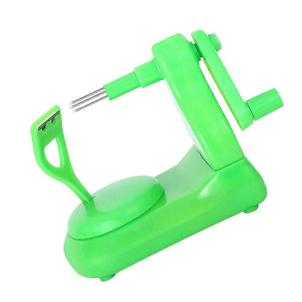 Manual Fruit Kitchen Gadget Fruit Parer for Use 1Pcs Green Tool