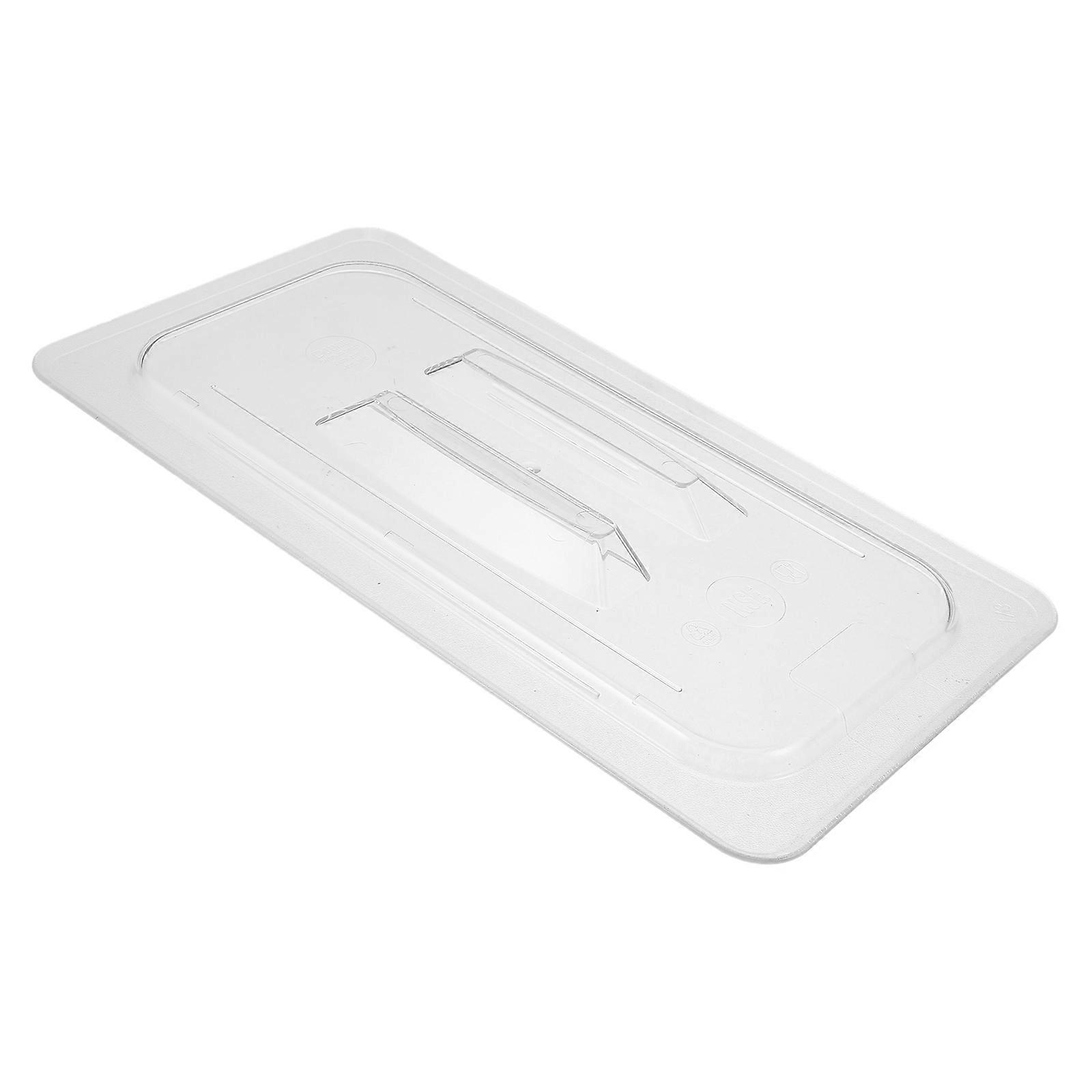 Acrylic Clear Pan Lid for Food Buffet Pans with Handle 2Pcs