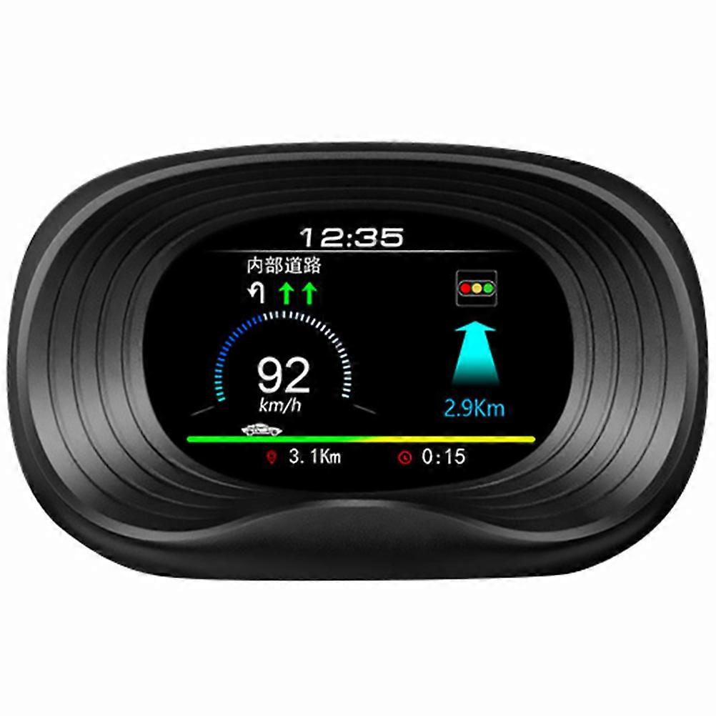 GPS Speedometer for Car Head Up Display Speedometer Display Black