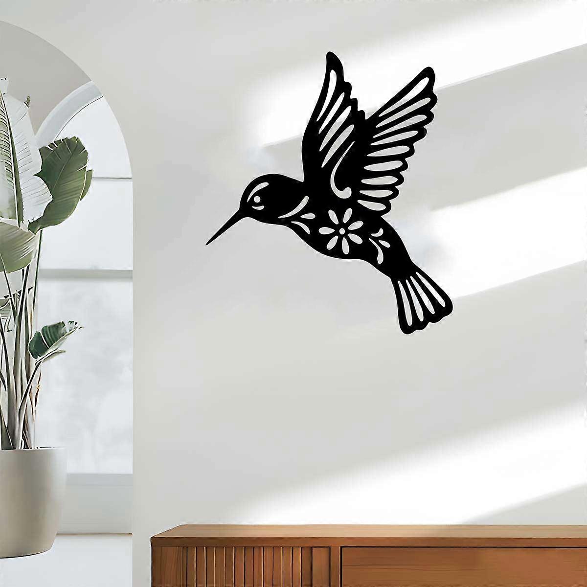 1PC Hummingbird Hanging Metal Wall Décor for Home Interiors