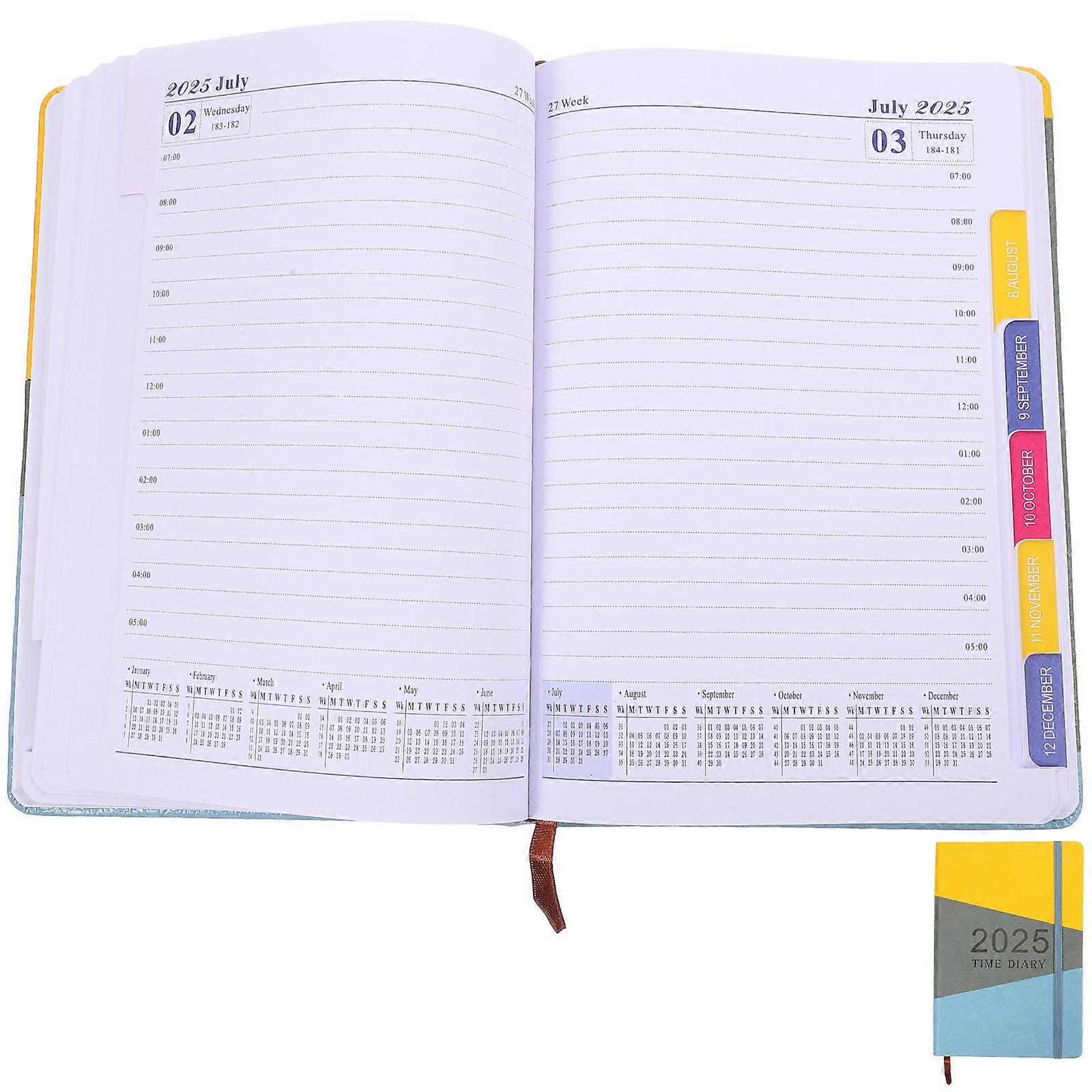 Academic Planner for Writing 4Pcs Small Daily Schedule Notepad Office Notepad