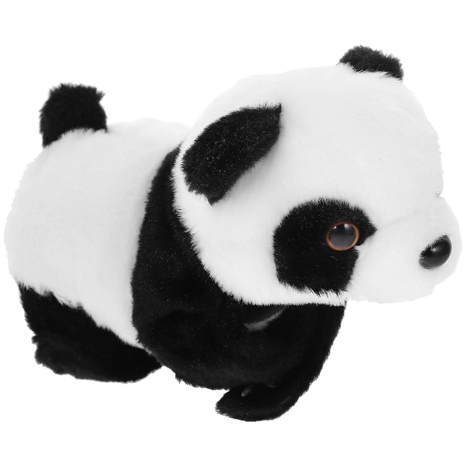 Stuffed Panda Slap Bracelets for Kids with Soft Plush Material 5Pcs