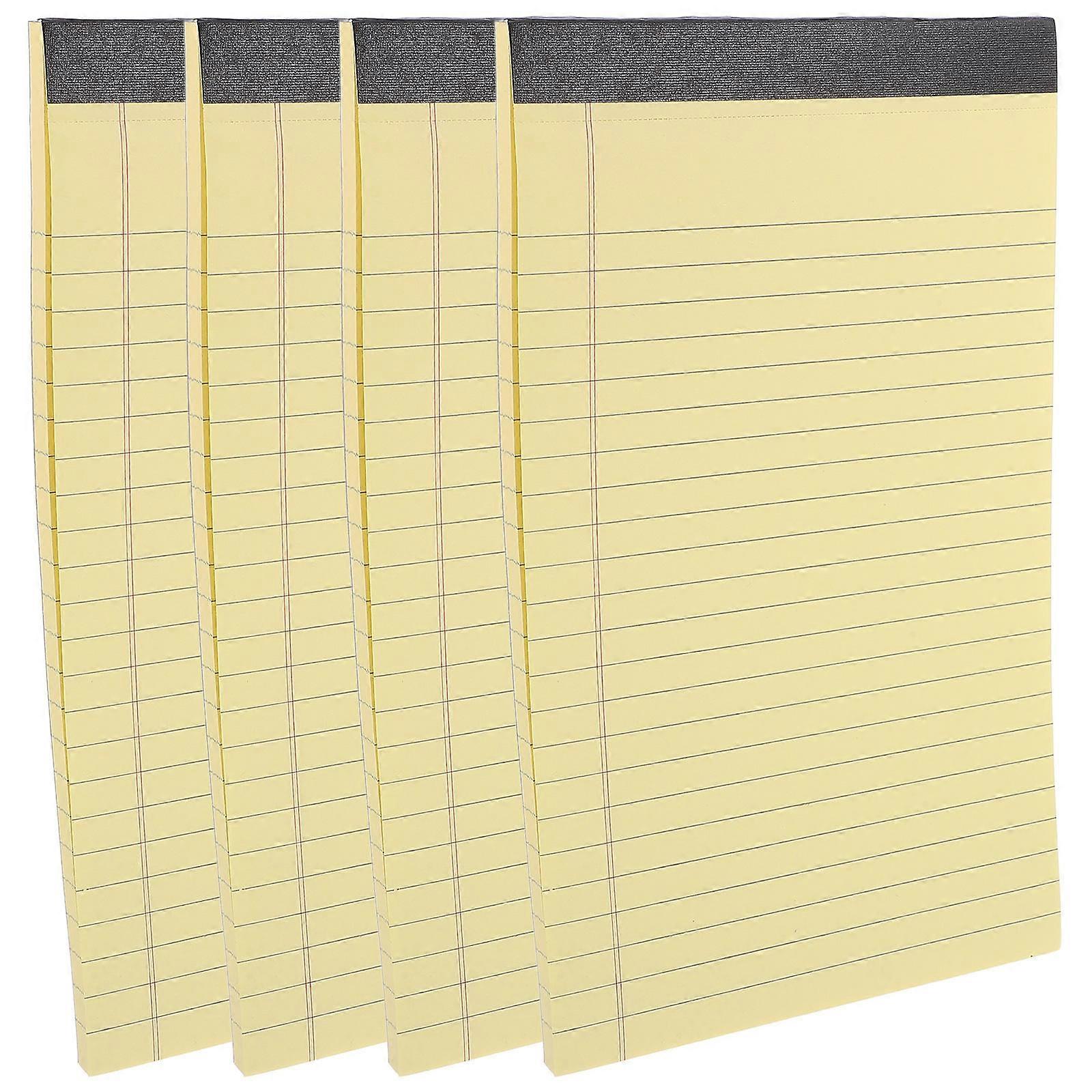 Writing Tablet Paper Journal Pads Professionals List-Making Organization 4Pcs