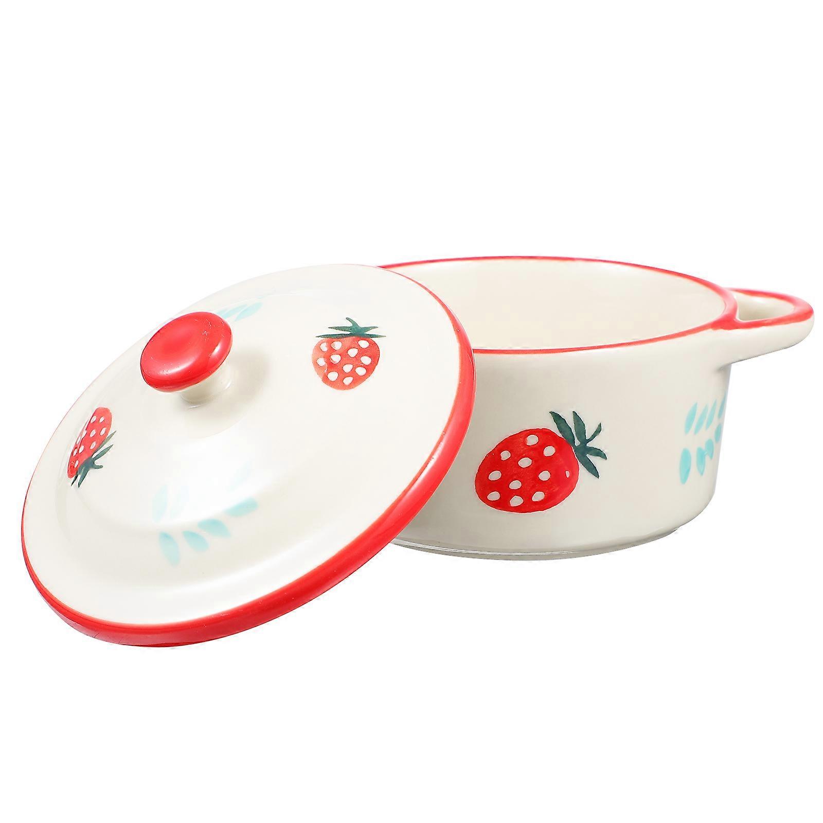 Ceramic Pudding Bowl for Cooking 1Pcs Assorted Color Kitchen Bowl