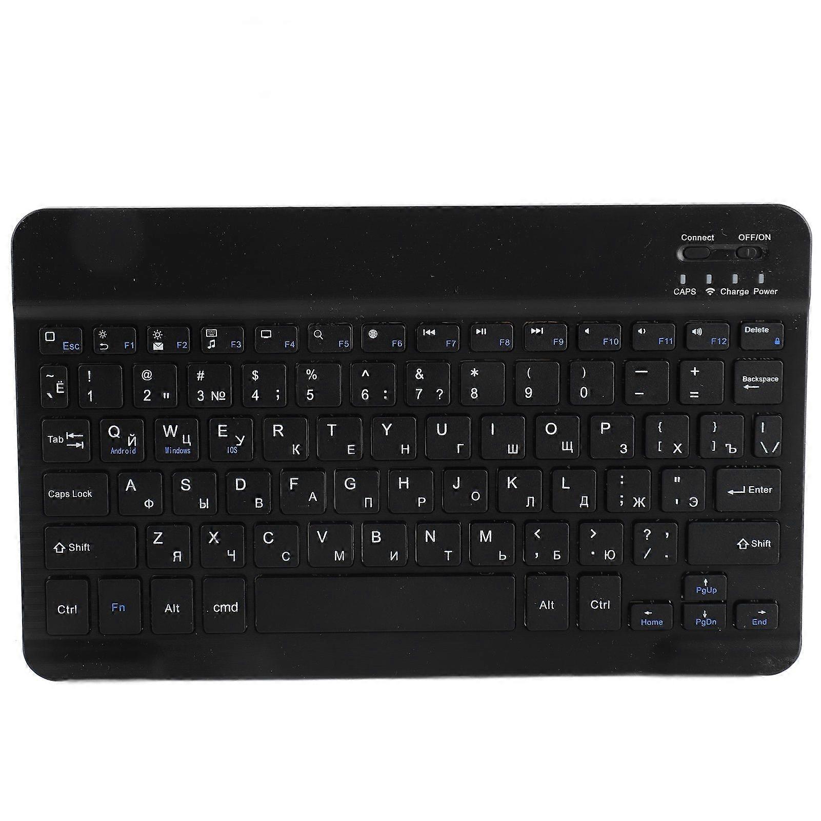 Russian 10.1" Slim Ultra Wide Wireless 80key Keyboard Bluetooth 3.0 for Android/for WIN