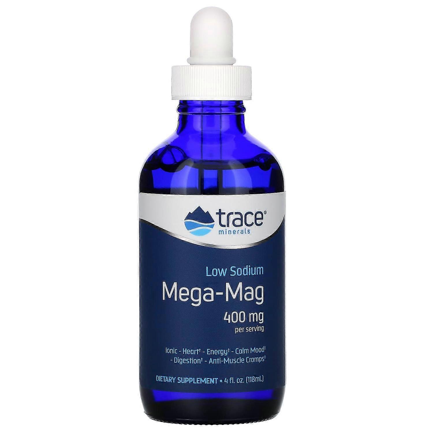 Trace, Mega-Mag, 400 mg, 118 ml