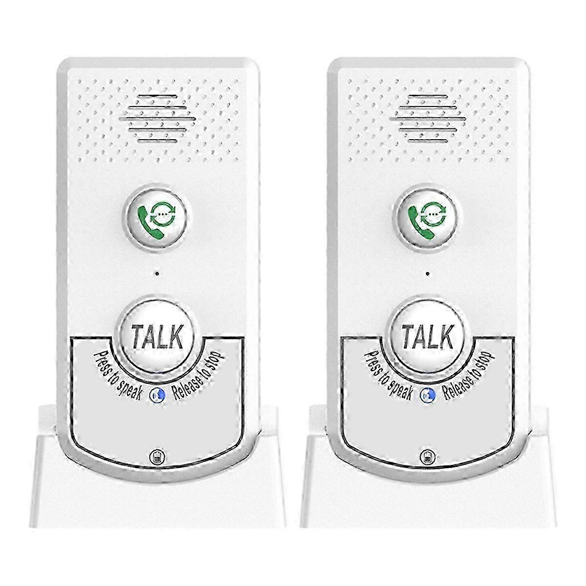 Intercoms Wireless for Home Voice Bidirectional Caller Home Ultra Long Distance Wireless Voice Interphone Elderly Caller