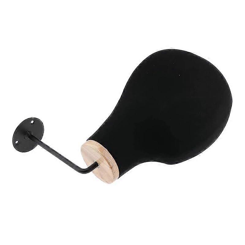 Hat Rack Wig Stand 21 Inch Wall Mounted Mannequin Head Display Black