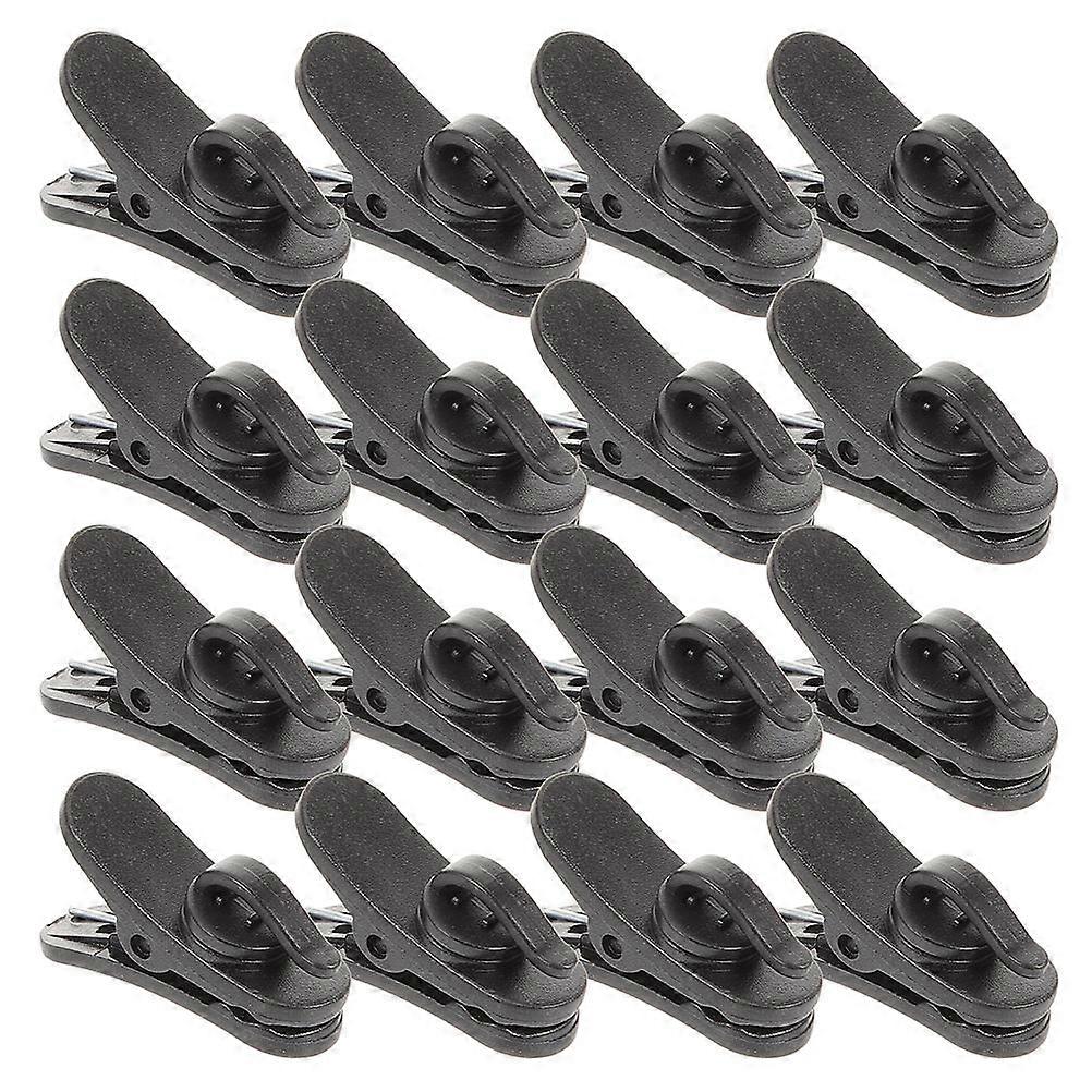 Wire Clips for Earphone Wire Rotatable Plastic Mic Clip 600Pcs Pack