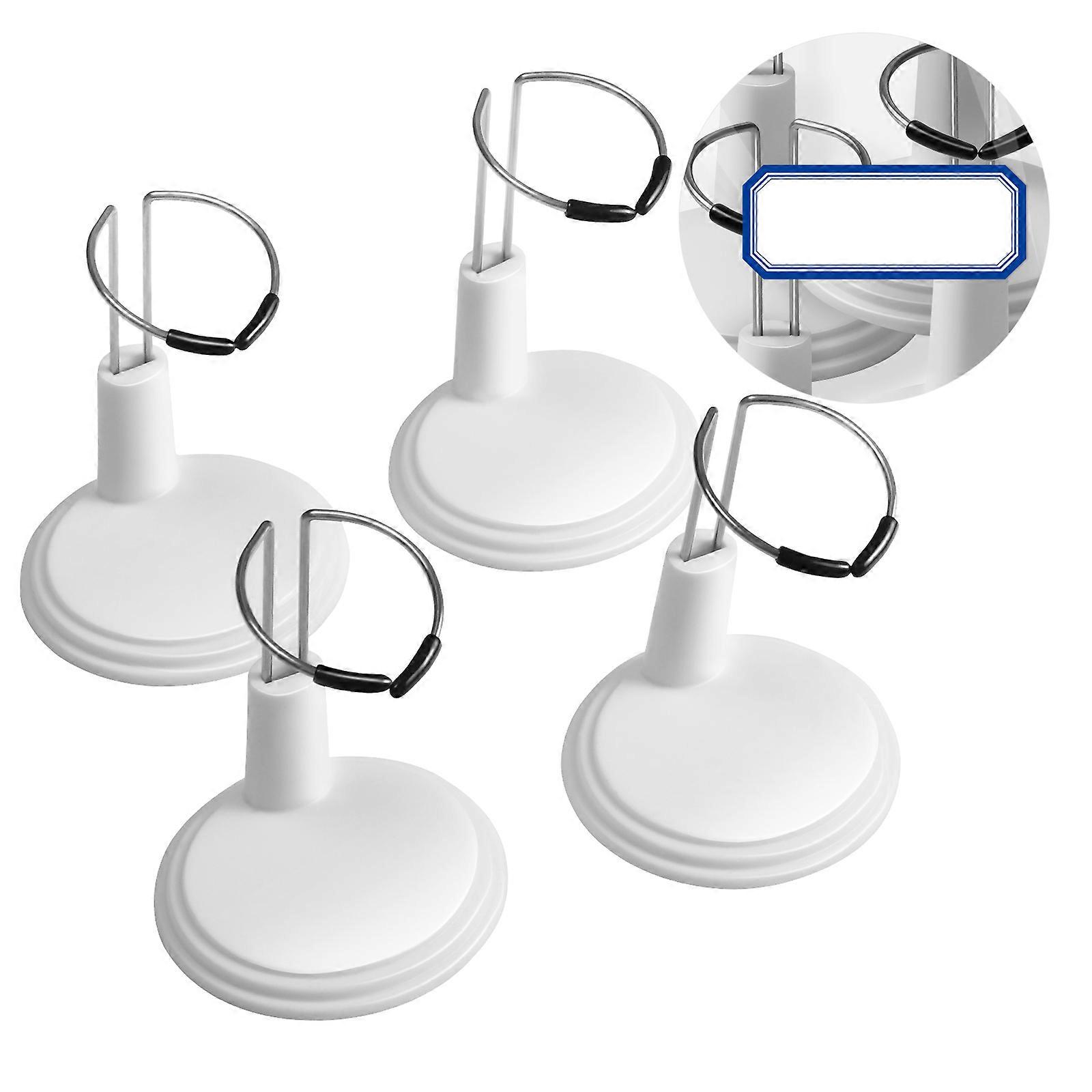 Doll Display Stands White Doll Holder Stands for Display Use 16Pcs