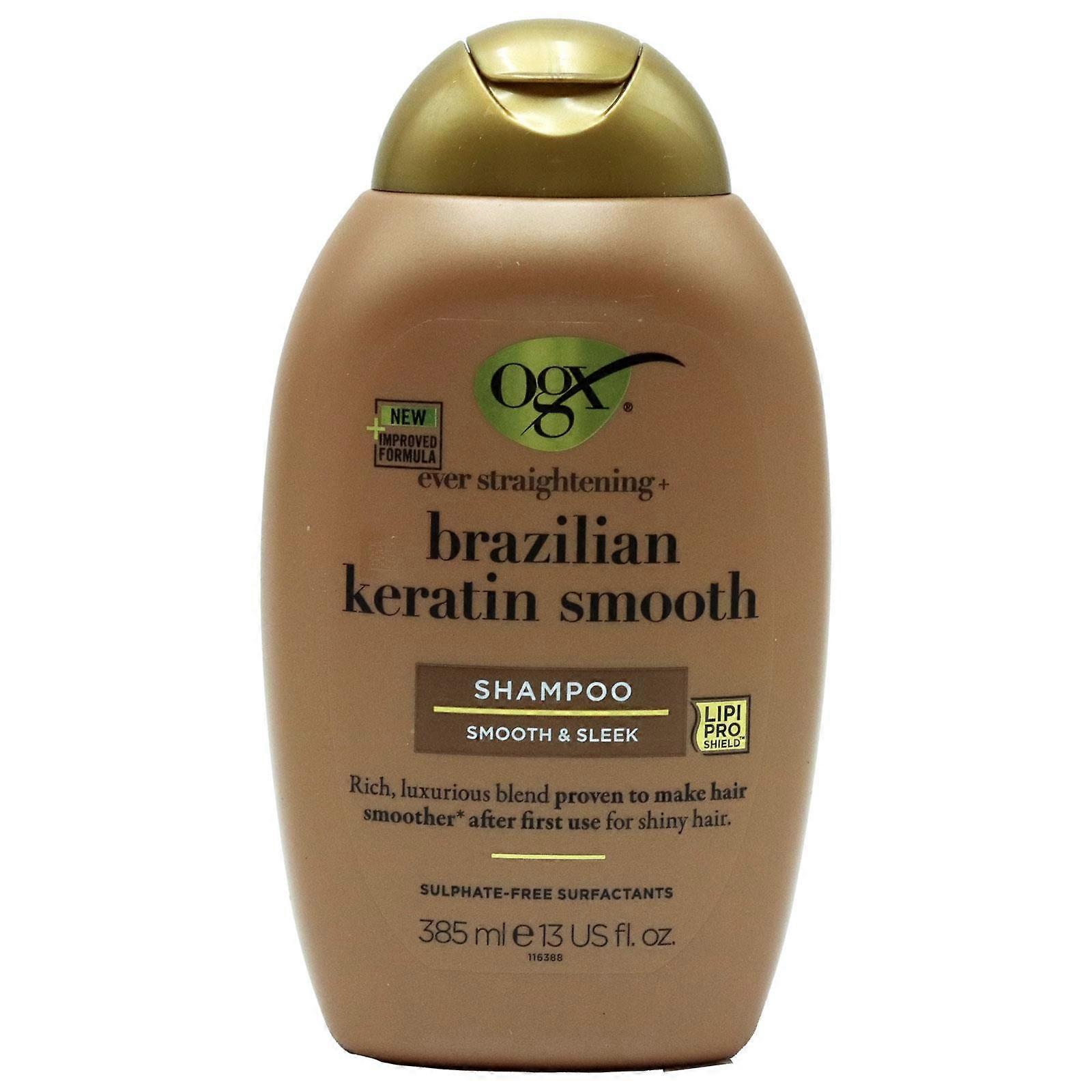 OGX Ever Straightening Brazillian Keratin Smooth Shampoo 385ml