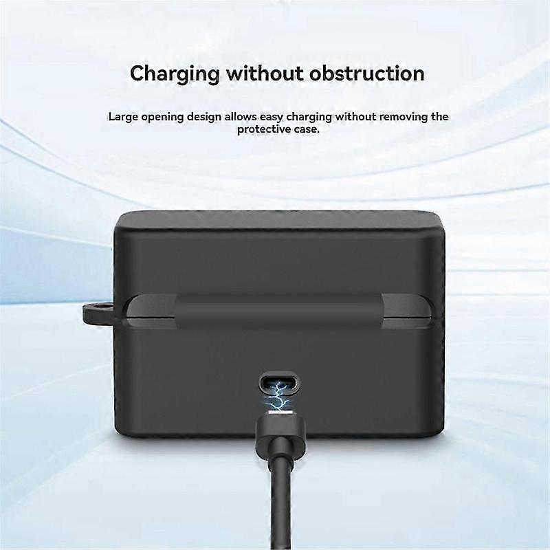 For DJI Mic Mini Silicone Protective Case Wireless Microphone Scratch-Proof Protector Dust Preventio