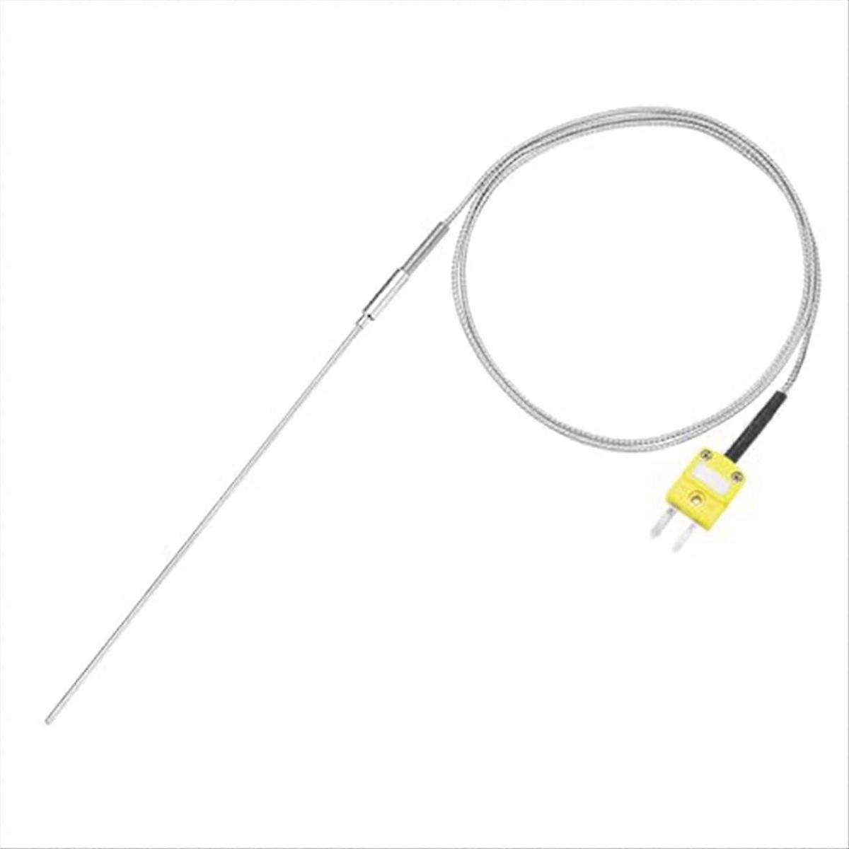 Meter Temperature Sensor Probe -50 to 1100°C,3.3ft Wire 1x150mm
