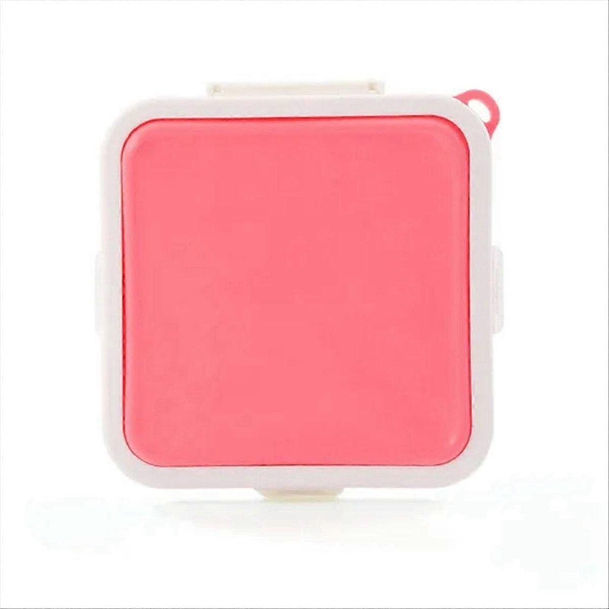 Sandwich Storage Box Bento School Breakfast Lunch Boxes Pink