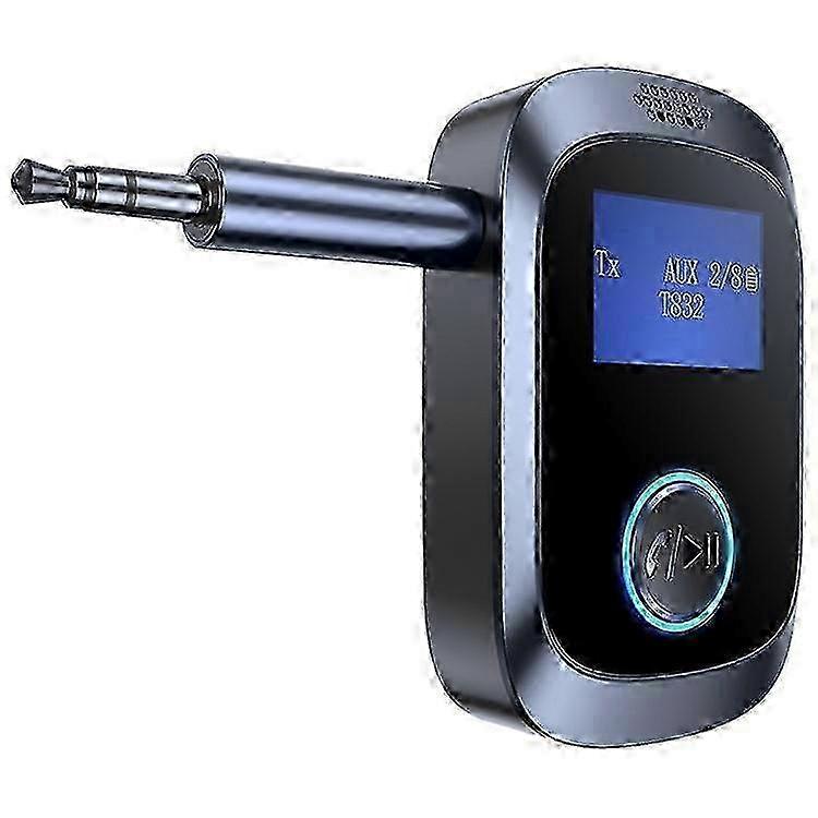 C85 Car Audio Bluetooth Transmitter Receiver 3.5mm Aux Adapter for Speaker Amplifier