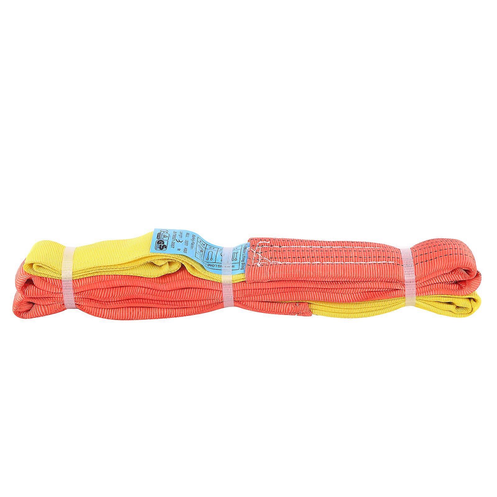 3 Ton Webbing Lifting Hoist Multi Layer Strap Polyester Heavy Duty Endless Webbing Slings