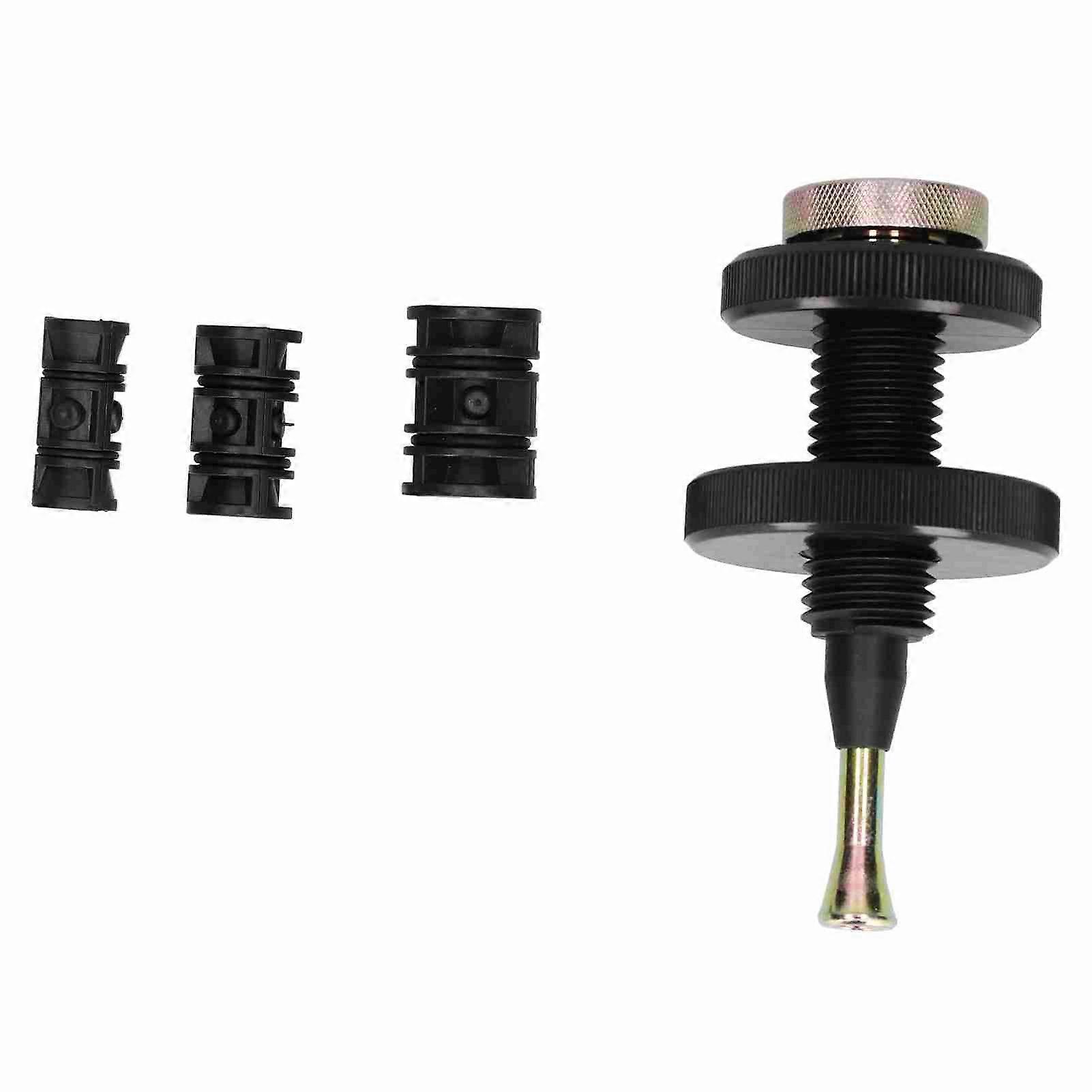 Professional clutch tool with 3 adapters for flywheel maintenance