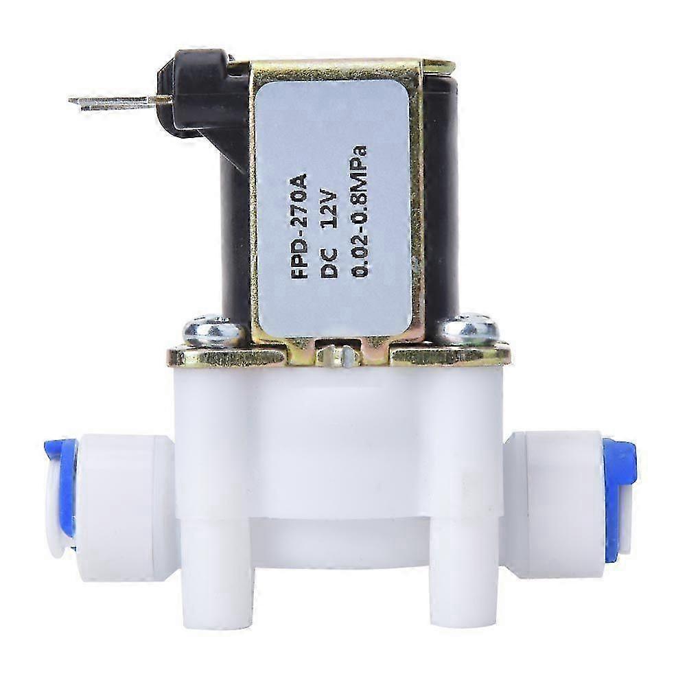 G1/4in Electric Solenoid Valve Inlet High Strength Plastic Connector for Home Using