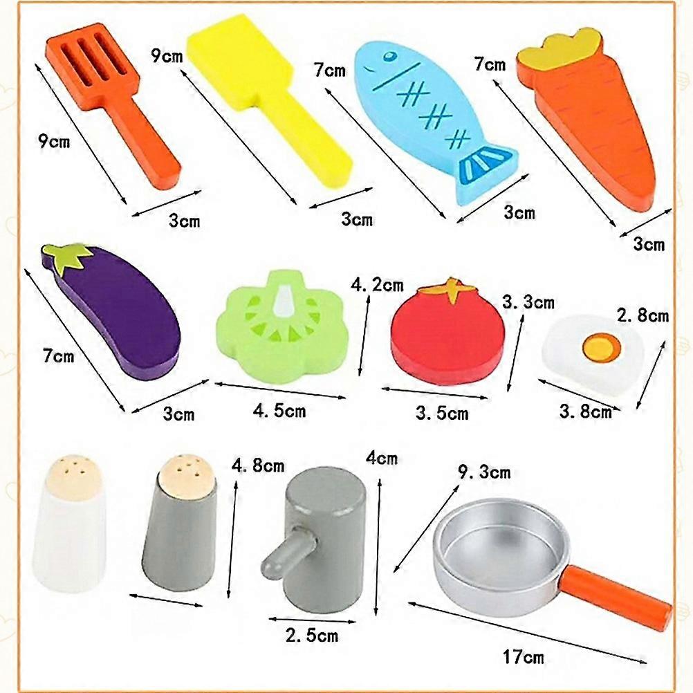 Emulation Kitchenware Kitchen Pretend Cooking Wares for Kids Use