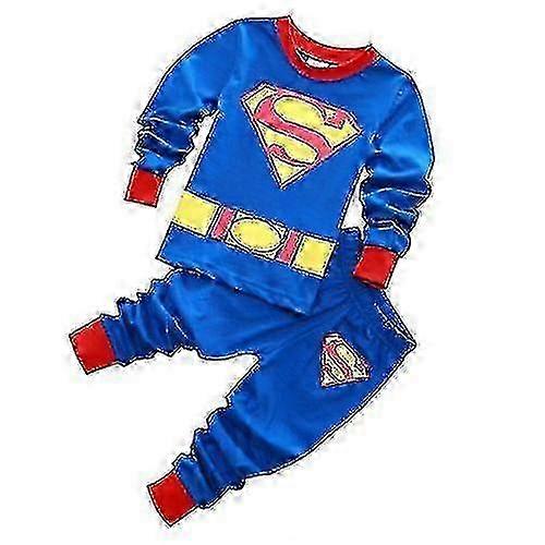 Superhjälte Pyjamas Barn Pojkar Nattkläder Nattkläder Pyjamas Pjs Set Outfits -NMAOV