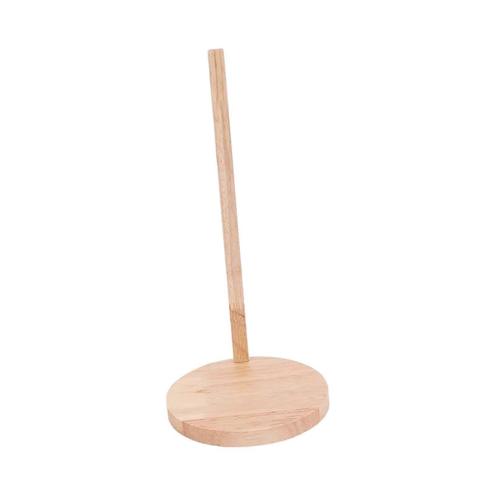 Glass Lid Organizer Rack with Vertical Detachable Stand for Cup Lids and Kitchen Countertop Storage