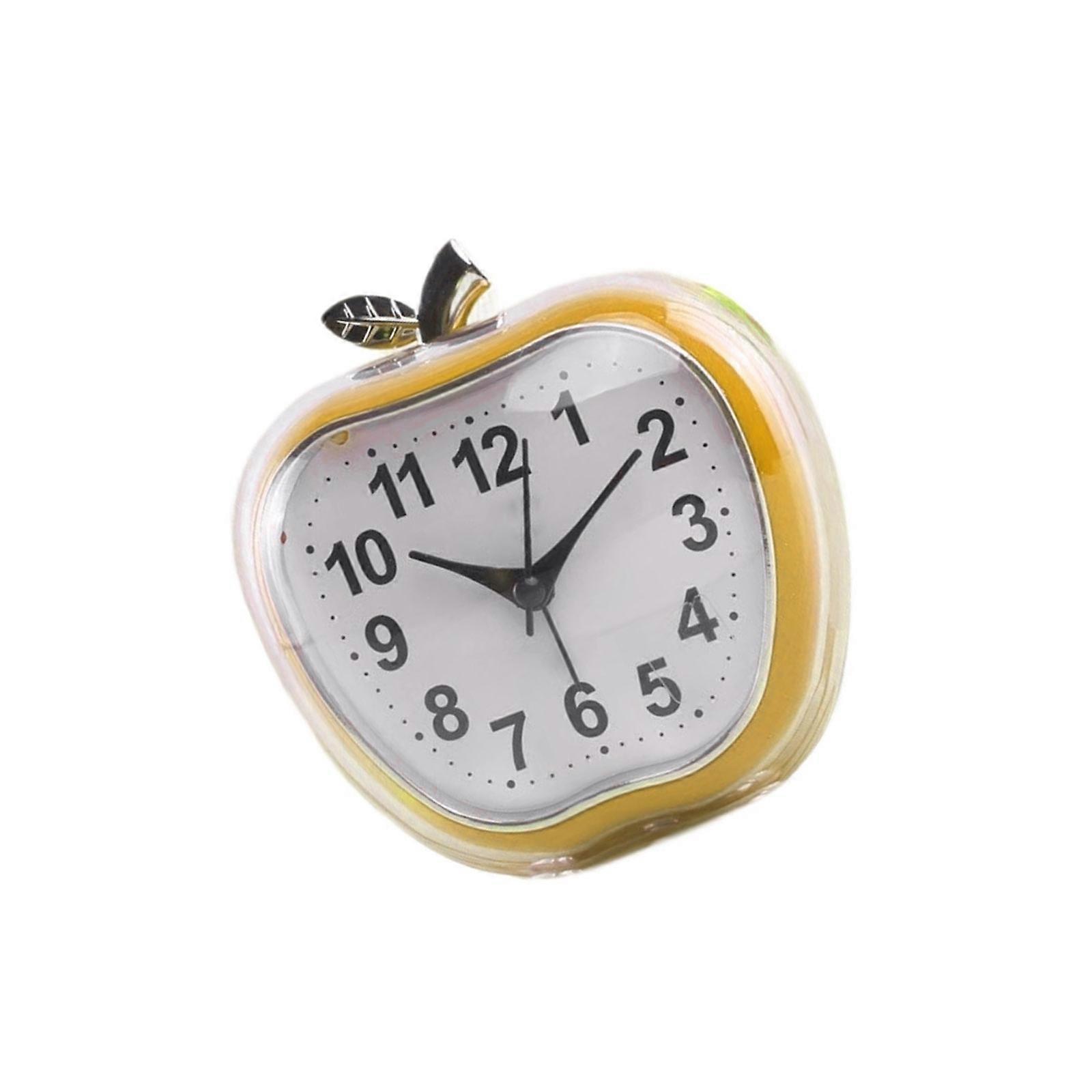 Alarm Clock With Feature Large Tone Plastic Component  Yellow