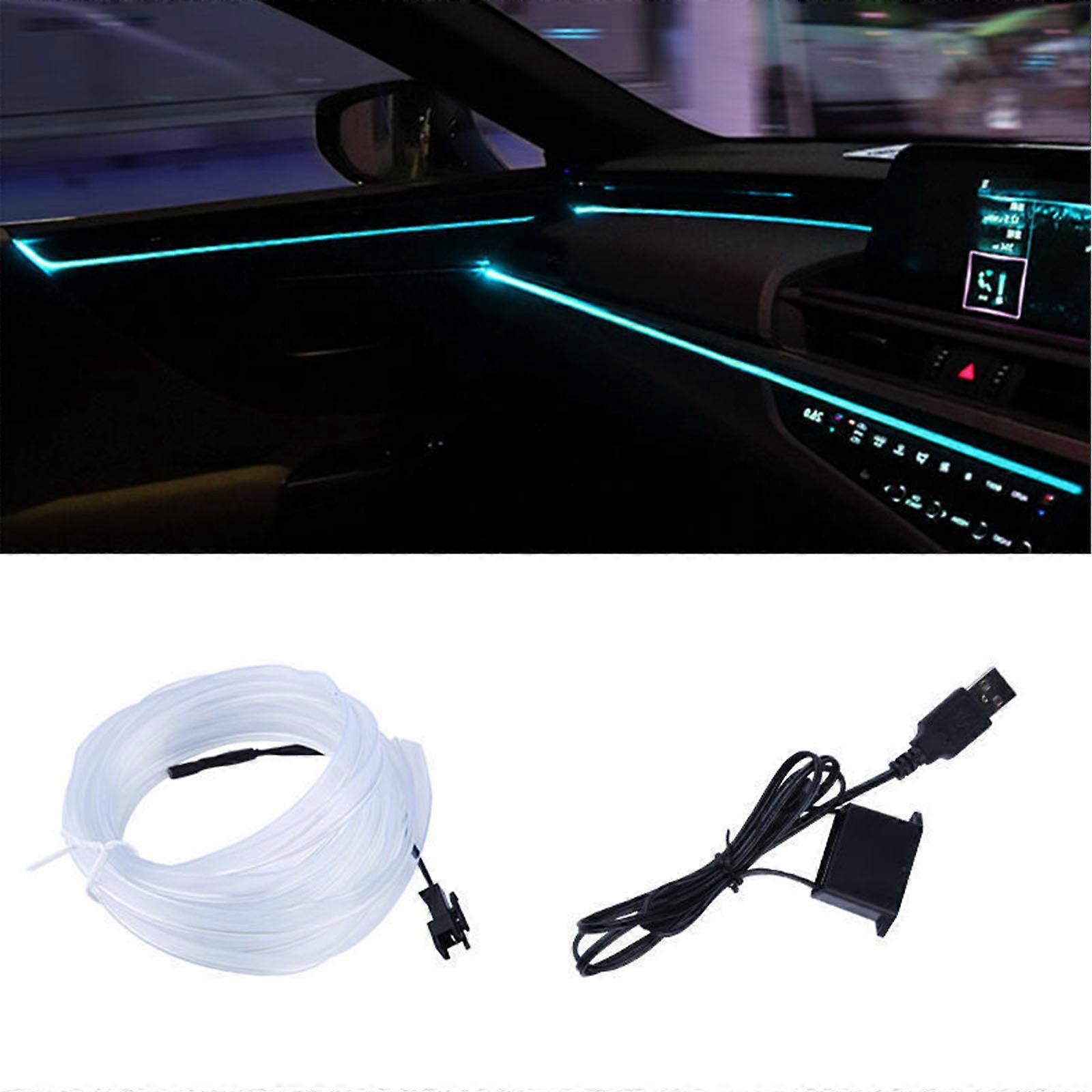 Universal Automotive LED Atmosphere Light Strips Easy Installation Multiple Color Low Power Consumption Eye Care Design Multicolor