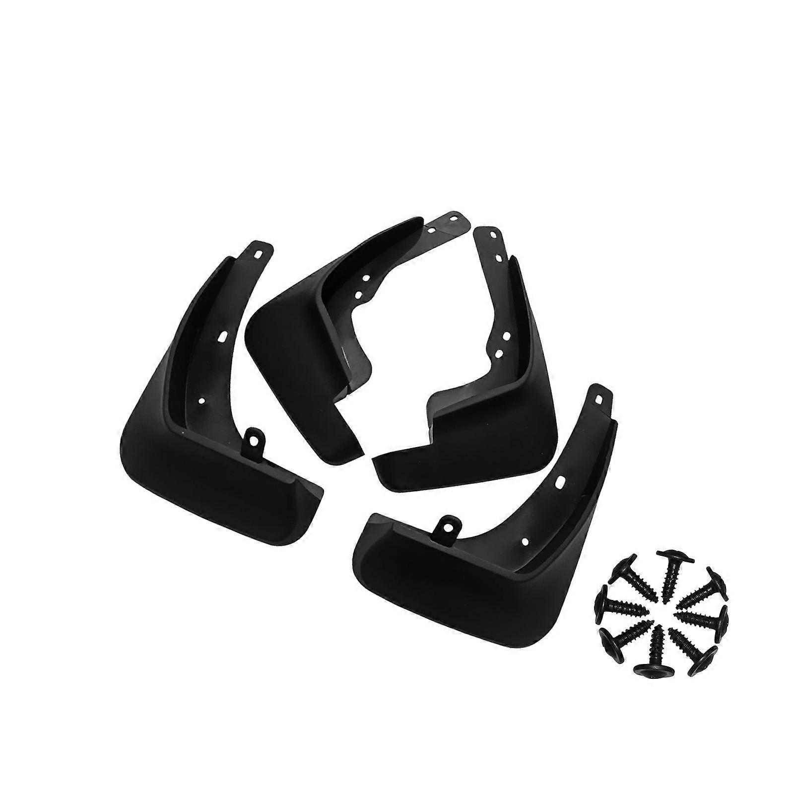 Reinforced Sprays Resistant Mud Flaps Accumulation Automotive Mudguards Impact Resistant Guard Suitable for Vehicles Use Multicolor