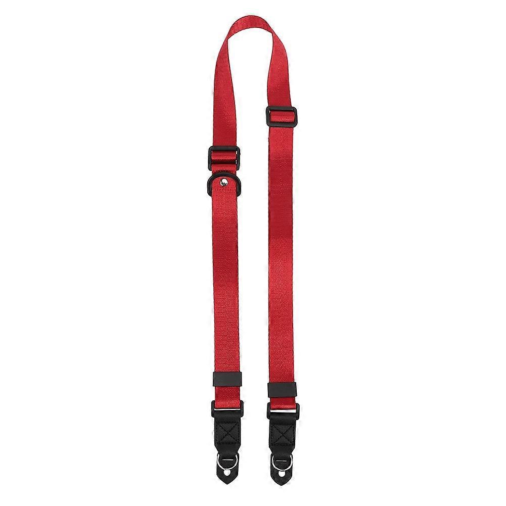 Universal Camera Strap Adjustable Shoulder Belt for Canon/Nikon/Sony Mirrorless CameraRed