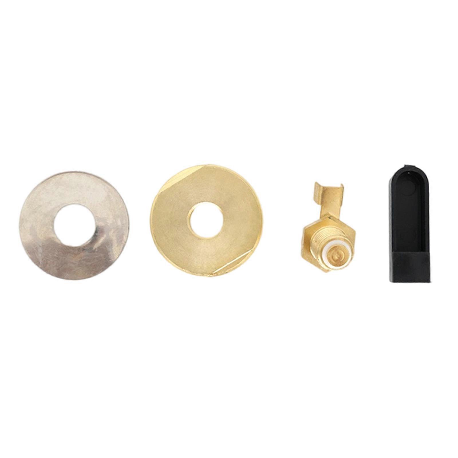 Car Antennas NMO Mount 3/8inch Hole Connector Adapter with Easy Assembly and PTFE Insulator Suitable for Vehicle Repairs Multicolor