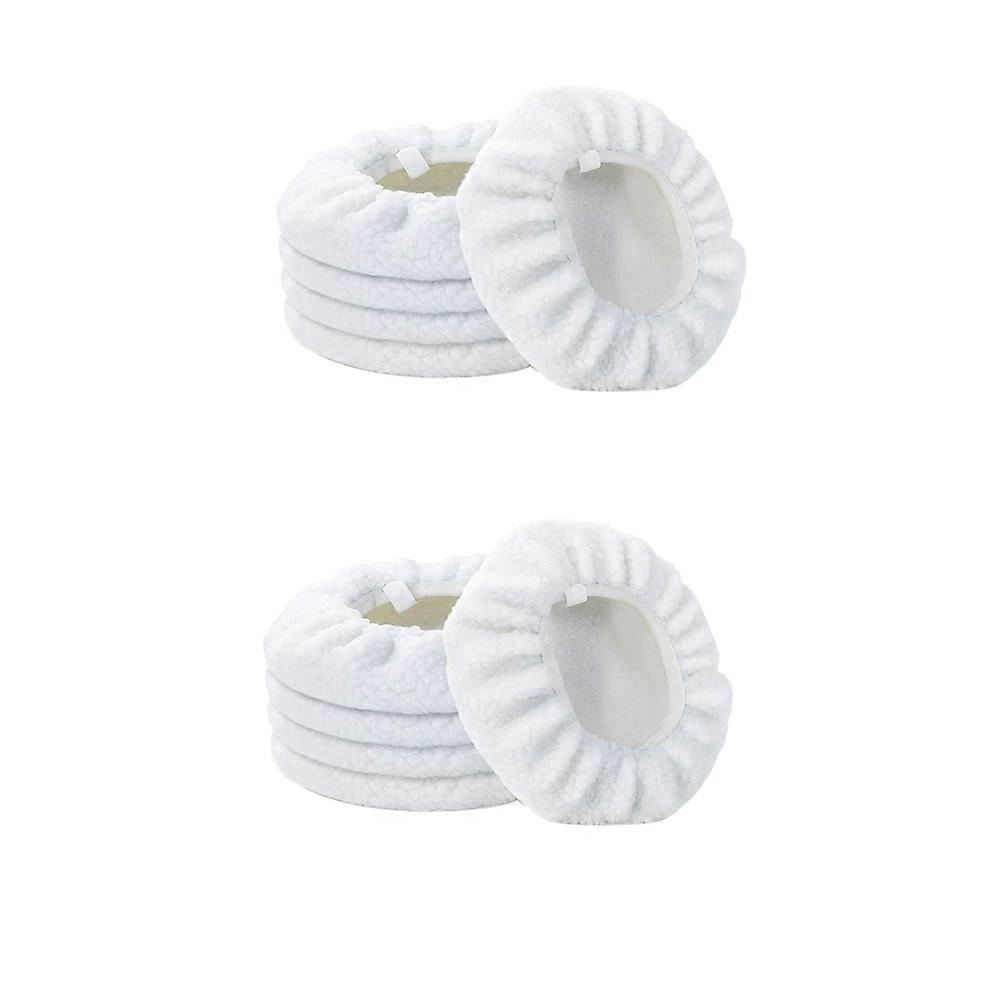 10 Pcs 10 polegadas Bonnet Polidor polonês almofada Polimento Buffling Car Buffer Waxer