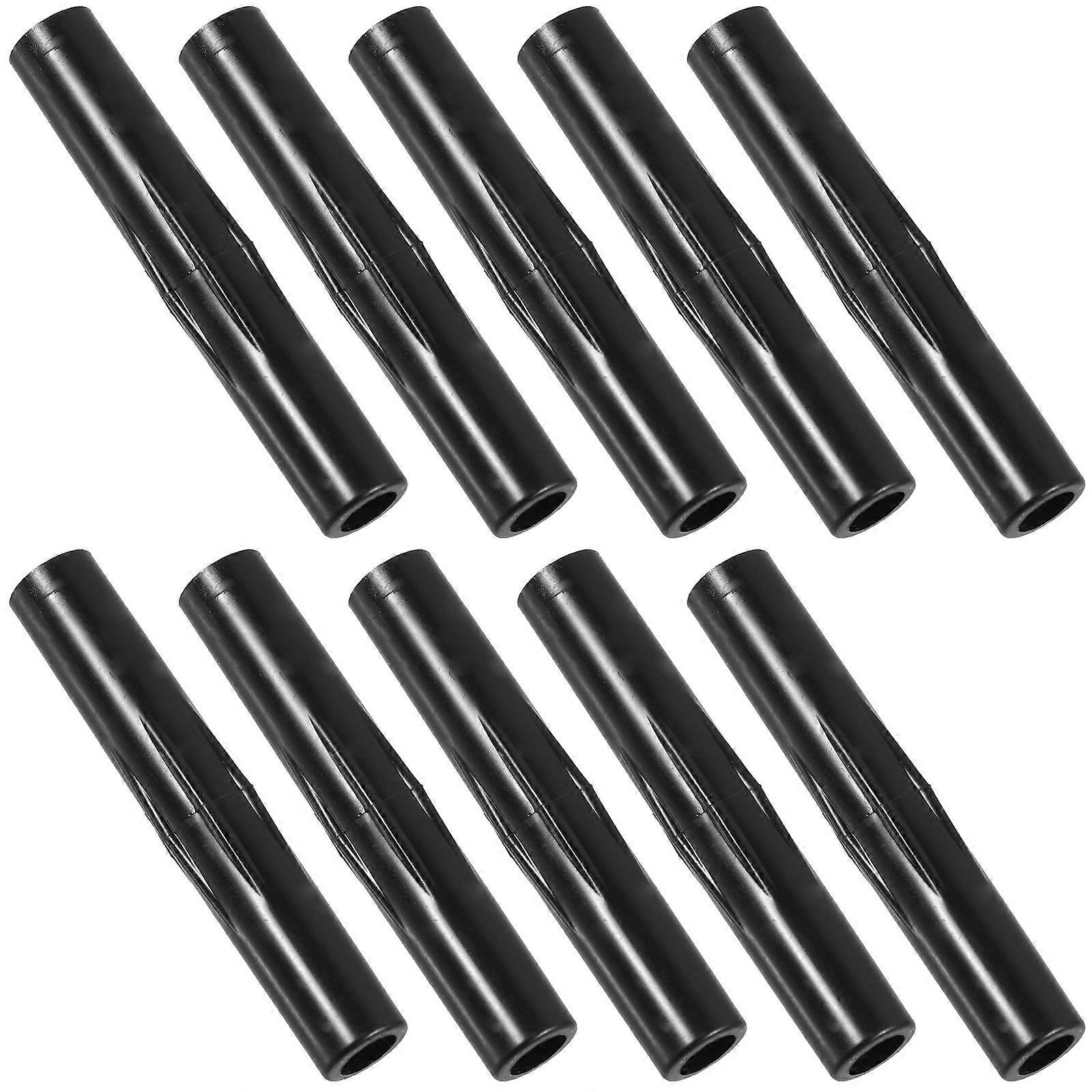 10Pcs Flagpole Connector Part Plastic Flagpole Connection Sleeve Flagpole Linking Adapter Flagpole Supplies