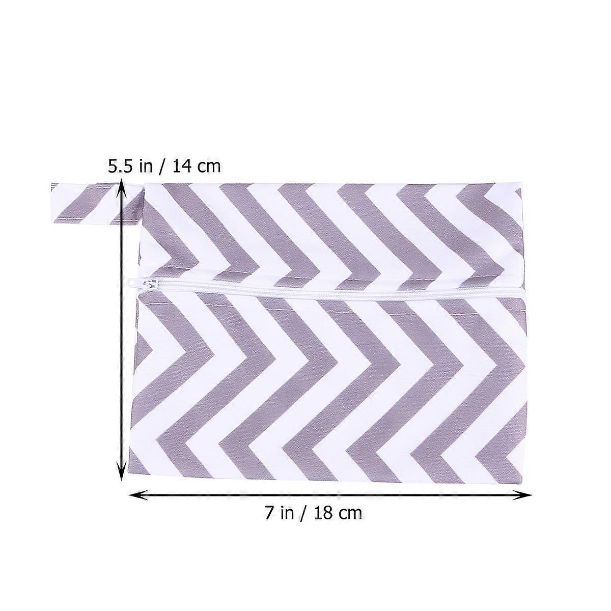 Waterproof Diaper Pouch for Storage Use with Zipper Handle