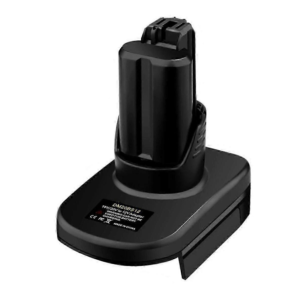 DM20BS12 Adapter Converter for 20V&for Battery Convert to for 12V and 10.8V Power Tools hwy