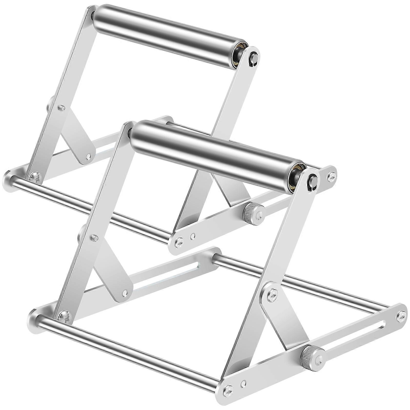 FUYGRCJ 2Pcs Cutting Machine Support Frame, Foldable Table Saw Stand, 55-145mm Height Adjustable Work Bracket with Material Holder