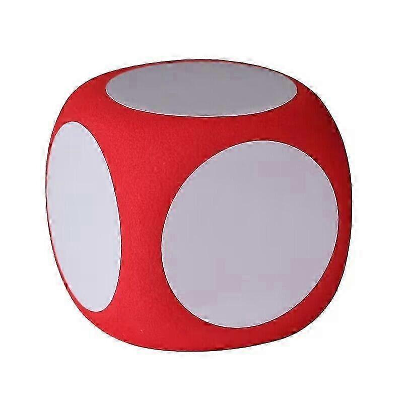 4Pcs DIY Game Dice Large Dice Classroom Writable Dice Decorative Blank Dice Educational Supplies